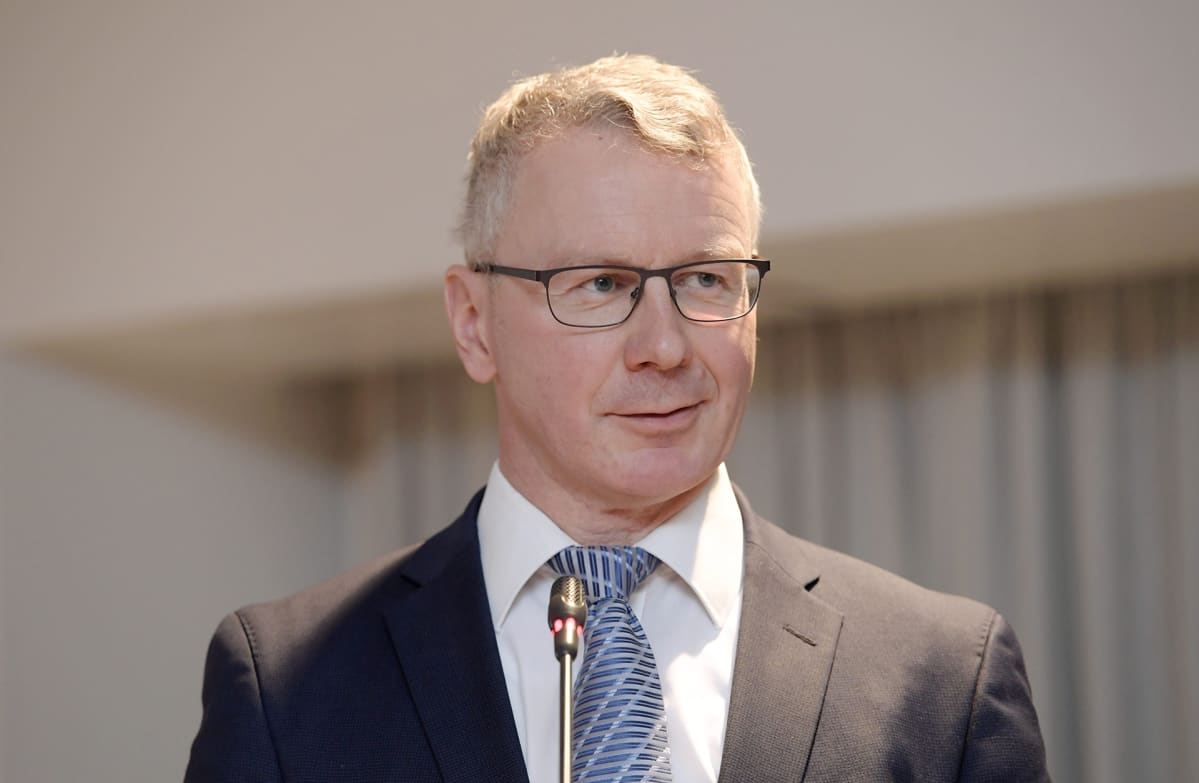 Teollisuuden Voiman eli TVO:n toimitusjohtaja Jarmo Tanhua