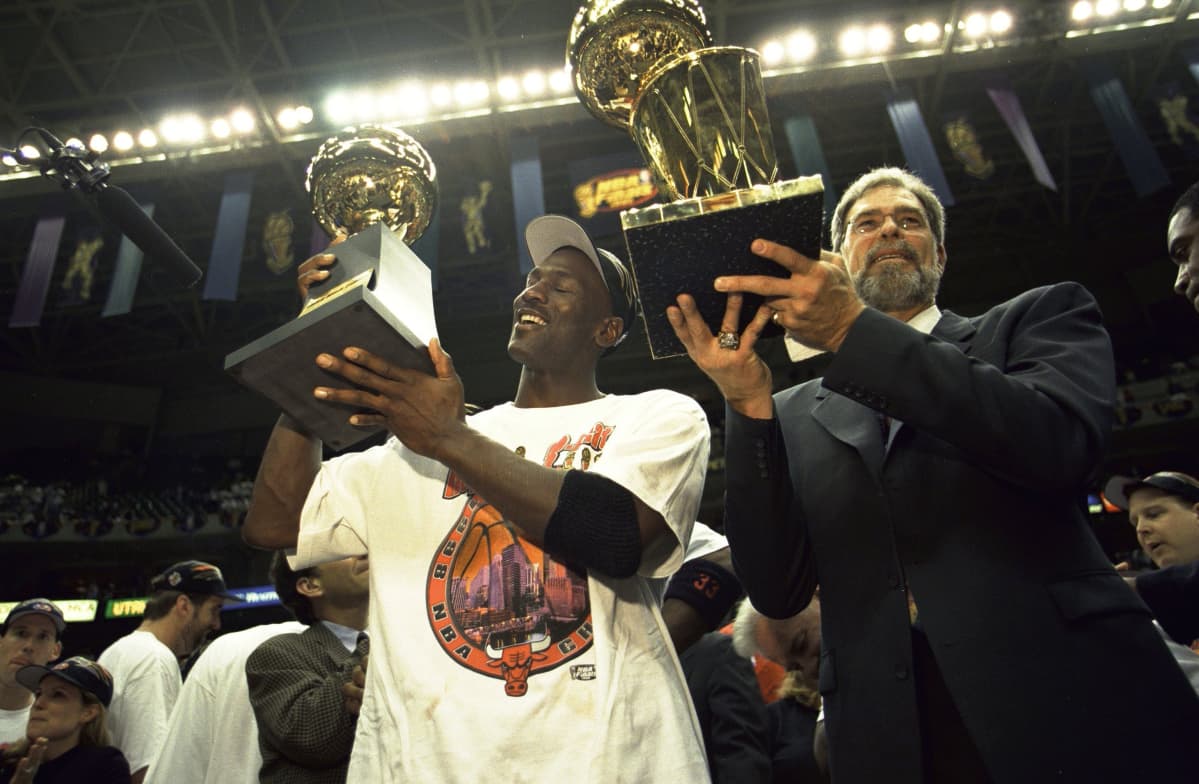 Michael Jordan Phil Jackson