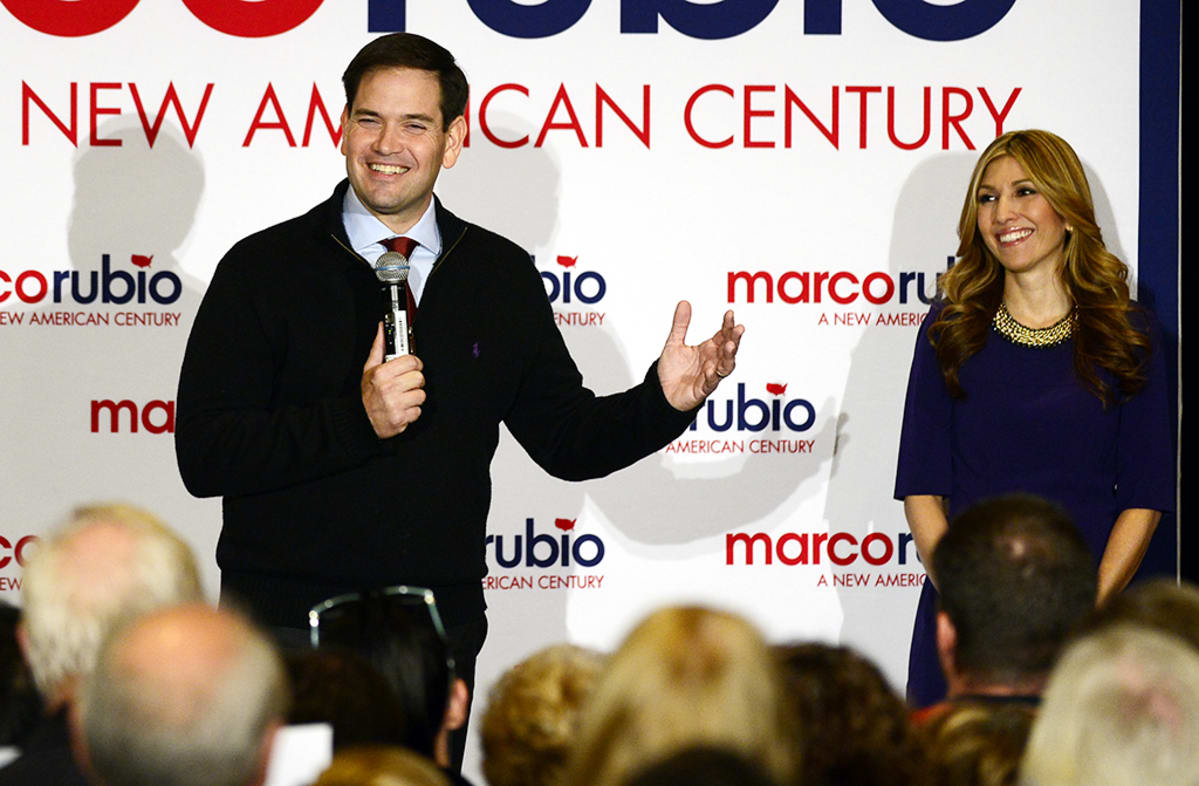Marco ja Jeanette Rubio Las Vegasissa 14. joulukuuta.