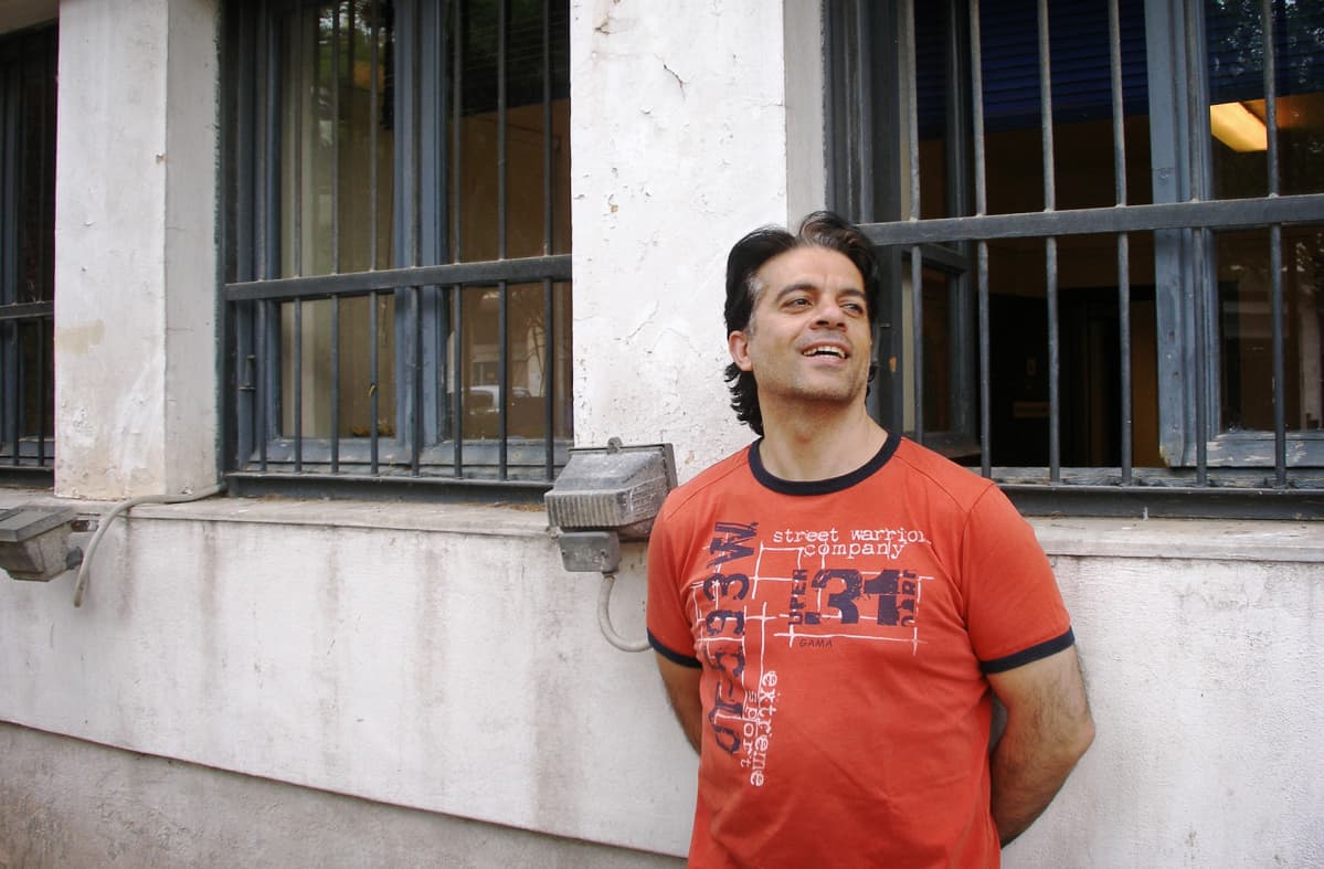 Virkailija Ionas Nanouris.