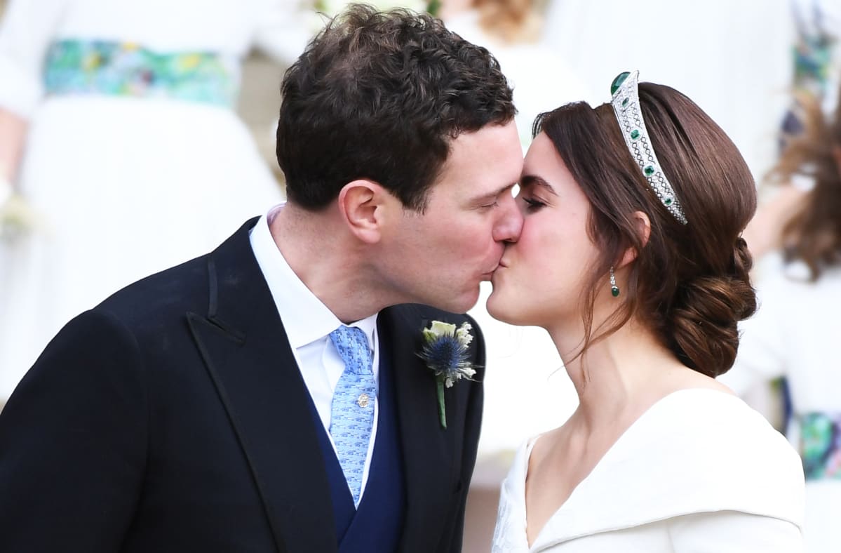Yorkin prinsessa Eugenie ja Jack Brooksbank