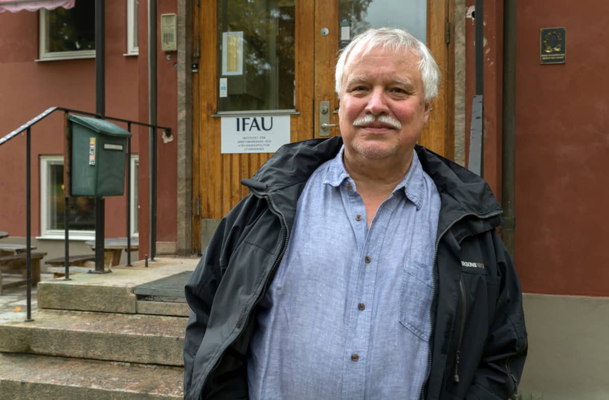 Kansantaloustieteen professori Anders Forslund, työmarkkinoiden tutkimuskeskus IFAU, Uppsala 3.10.2019