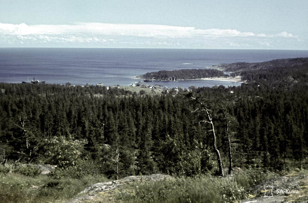 SA-kuva Suursaaresta, kesäkuu 1943, Suurkylä
