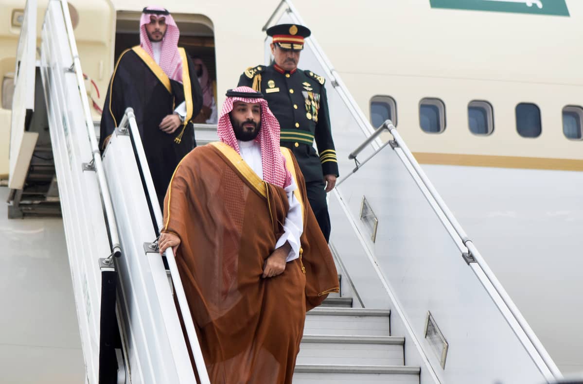 Saudi-Arabian kruununprinssi Muhammed bin Salman.
