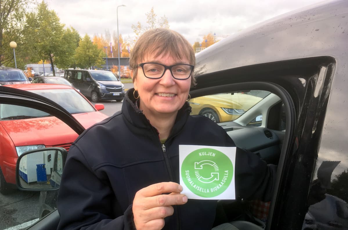 Päivi Kurki on hankkinut perheeseen juuri toisen kaasuauton.