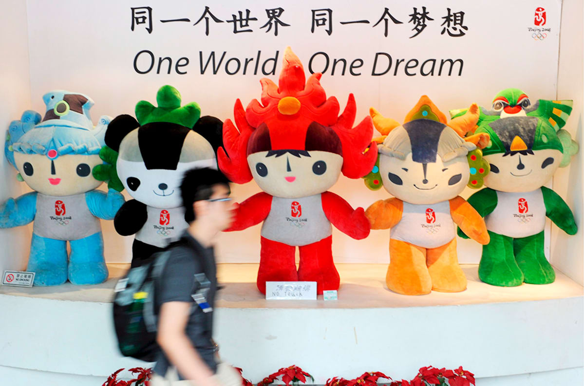 Pekingin olympialaisten maskotti