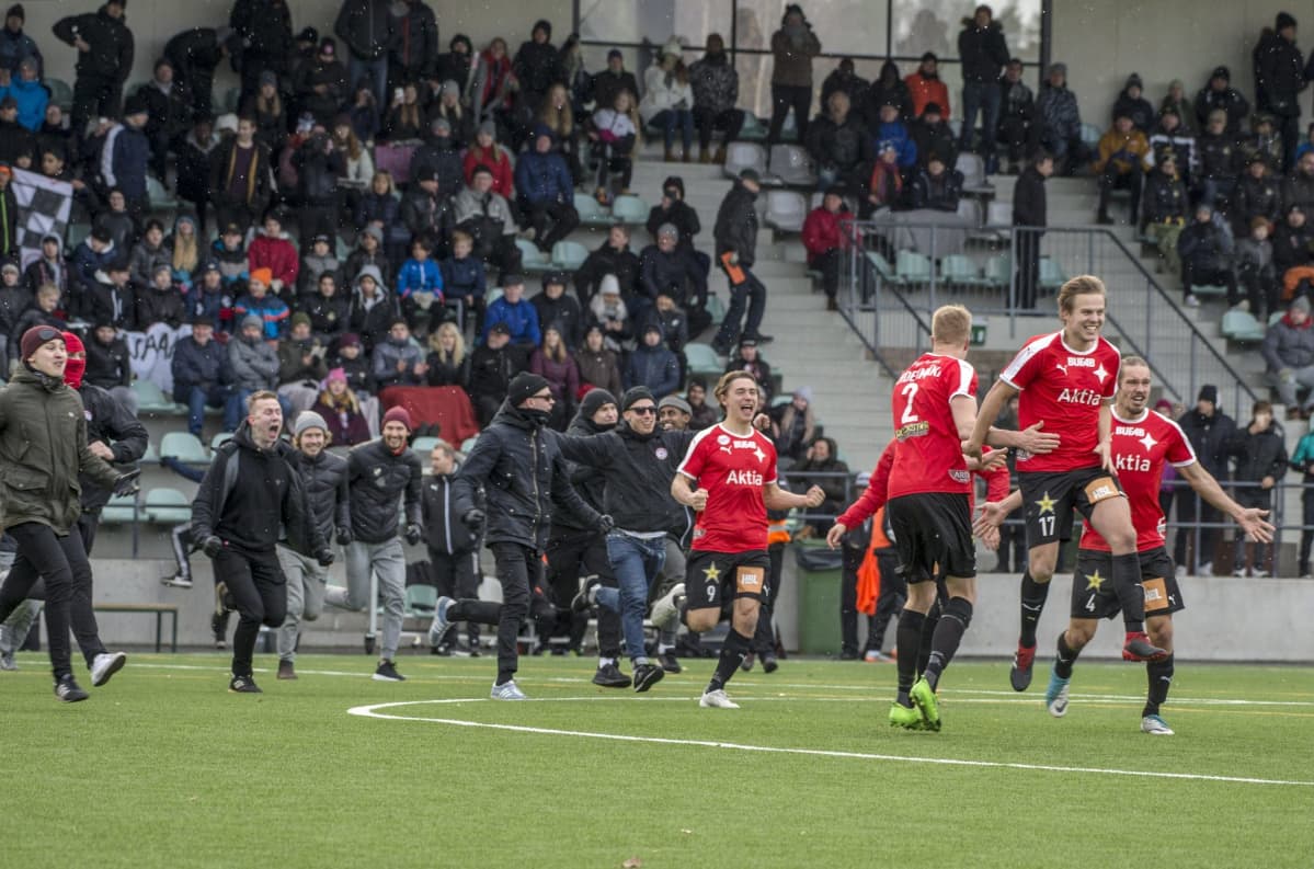 HIFK nousee Veikkausliigaan 2018 lokakuussa