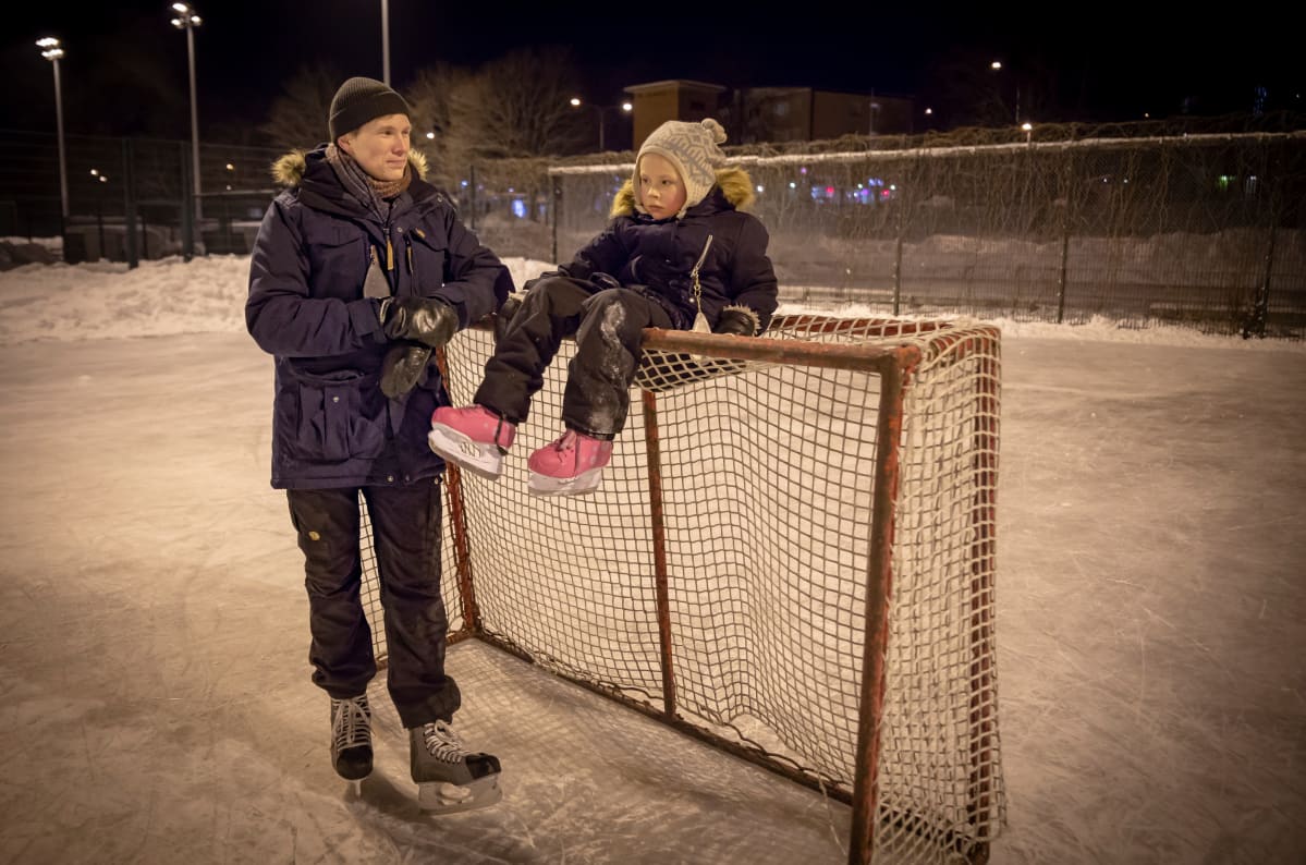 Henri ja Venny Kähönen vapaalla