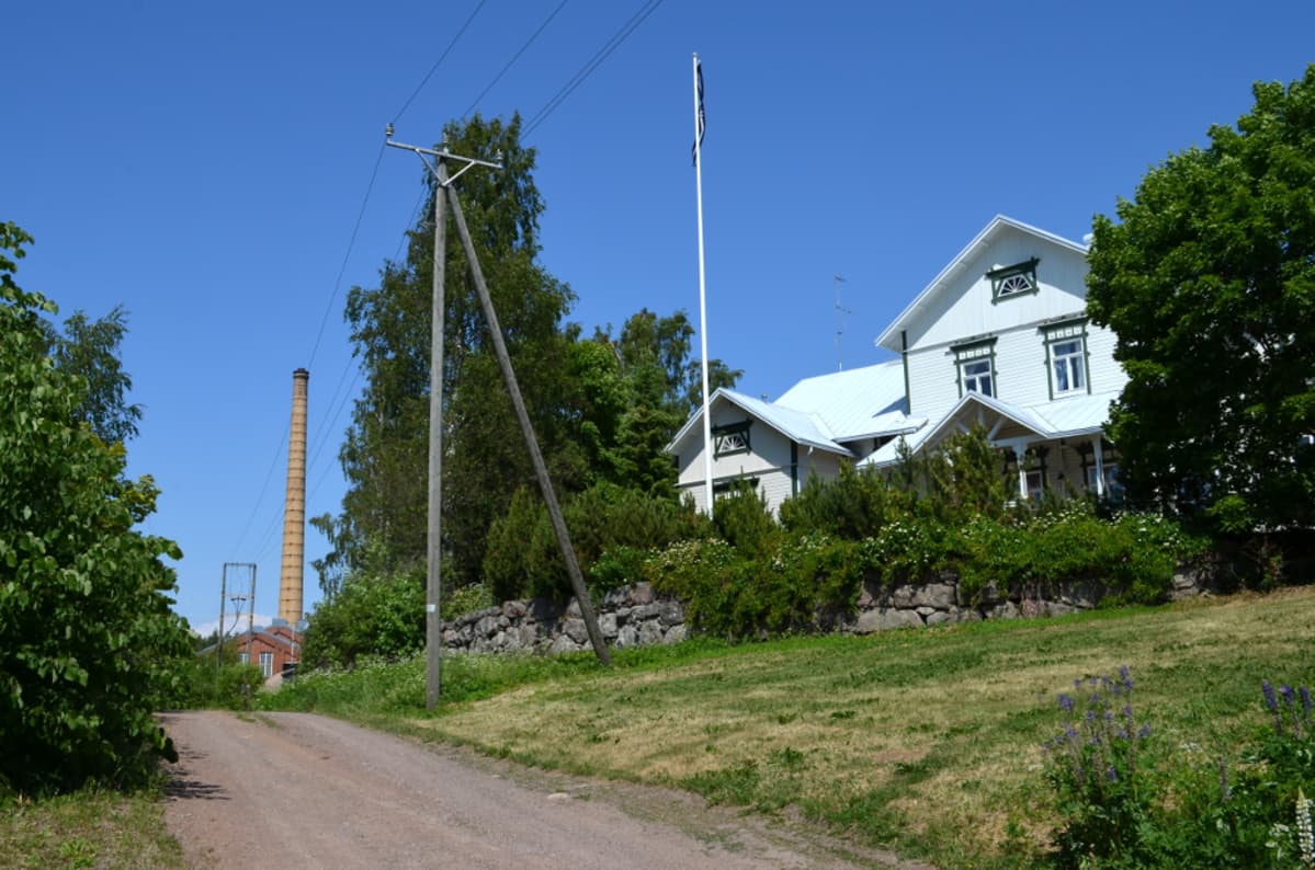 Stockforsin hiomon patruunantalo.