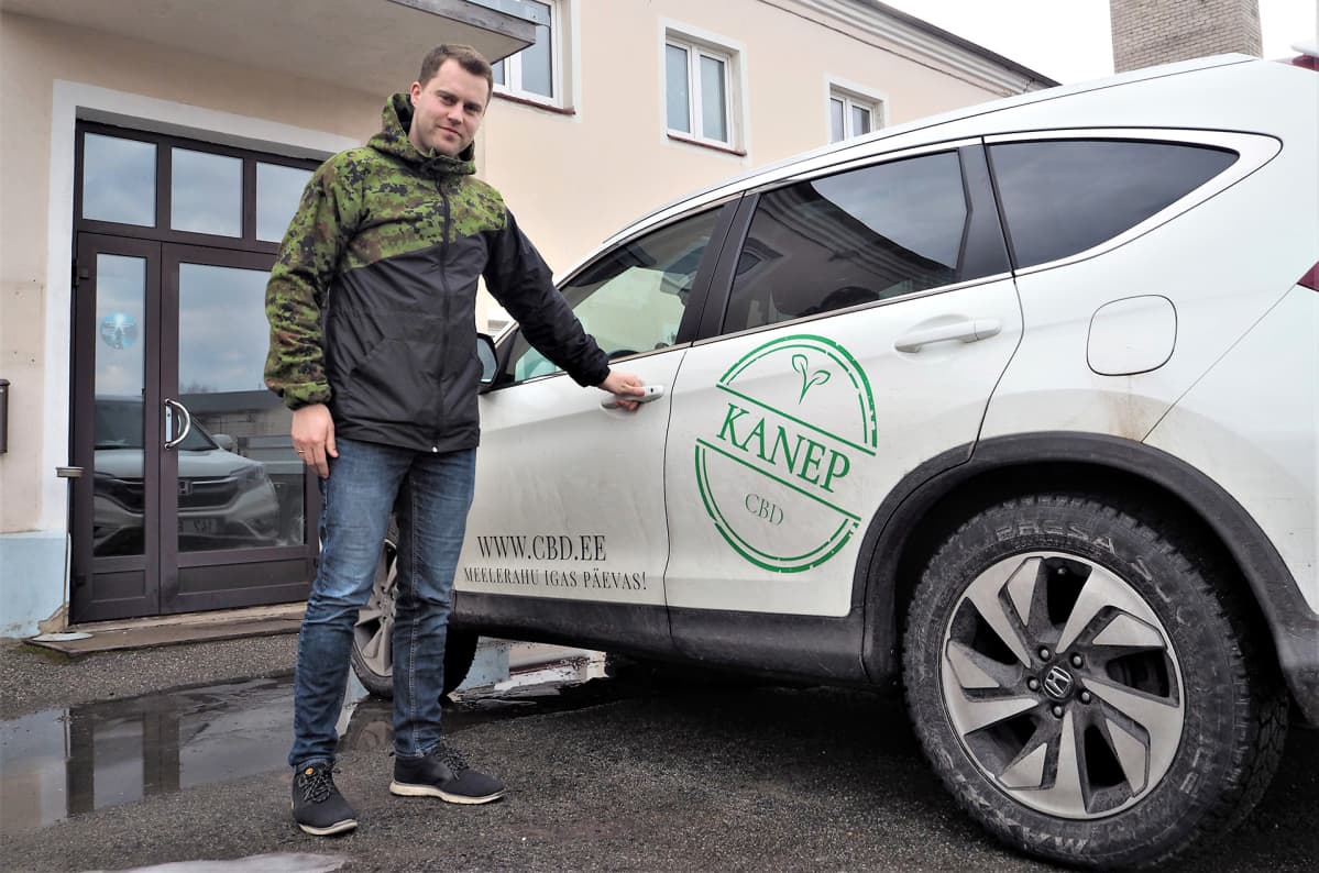 CBD.ee -verkkokaupan perustaja Indrek Suve