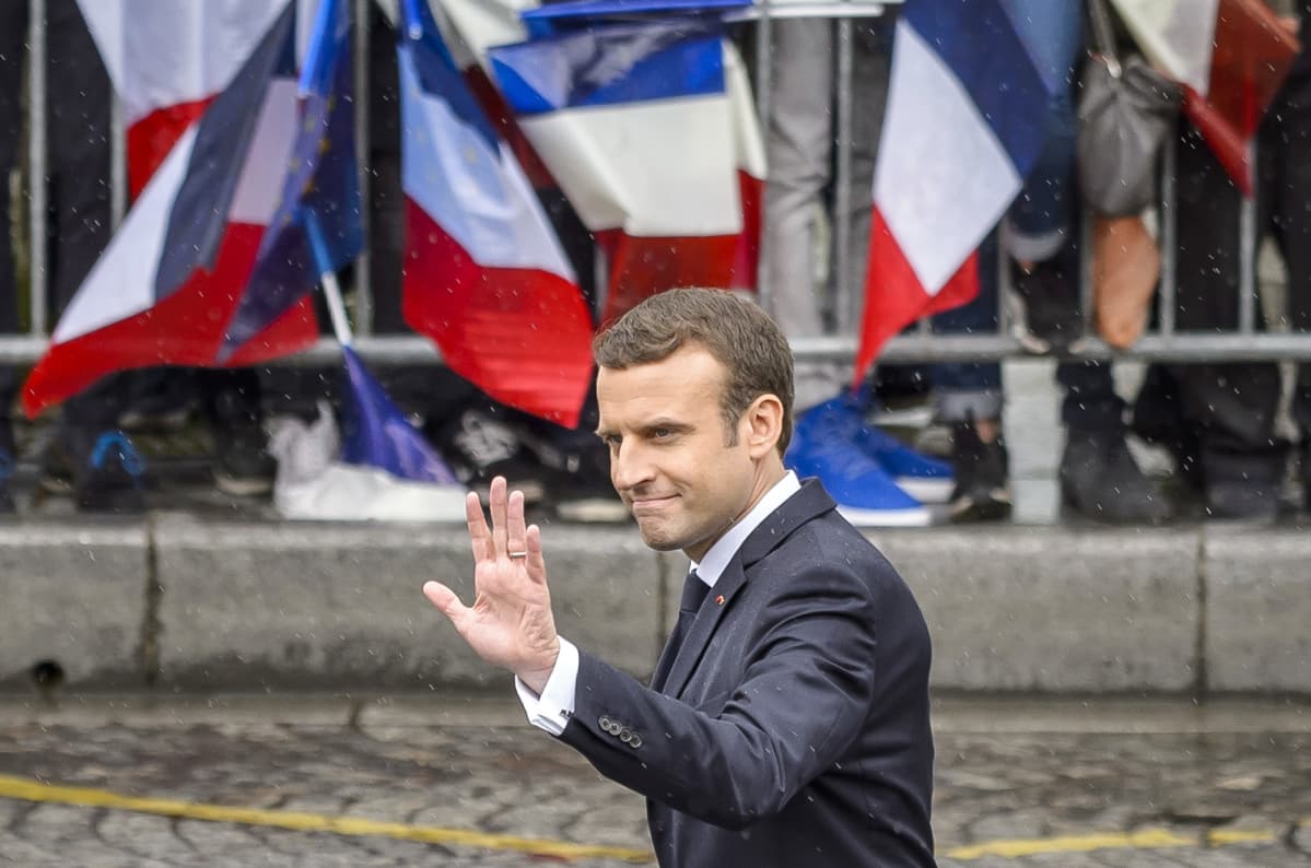 Ranskan presidentti Emmanuel Macron.