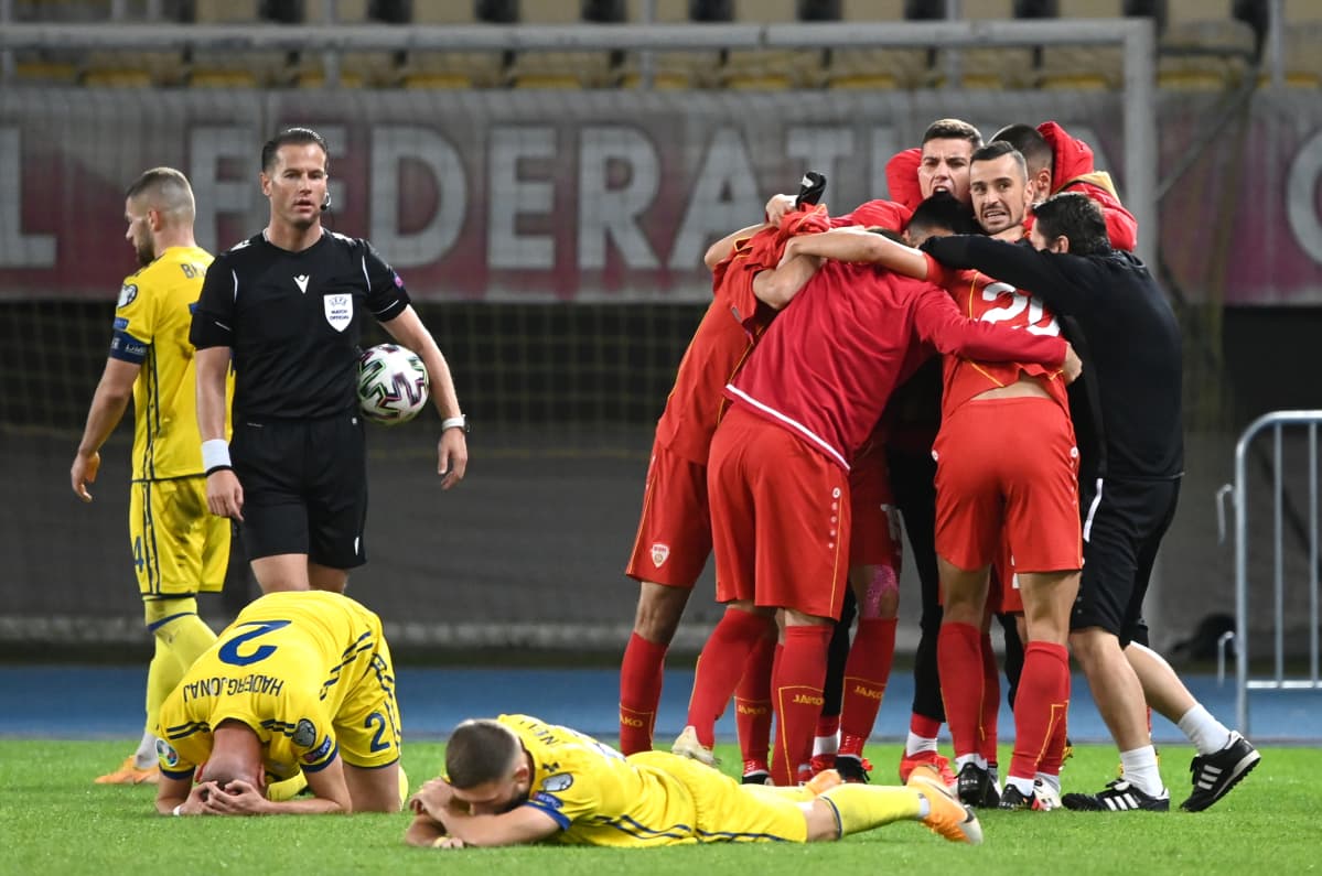 Pohjois-Makedonia vs Kosovo jalkapallo