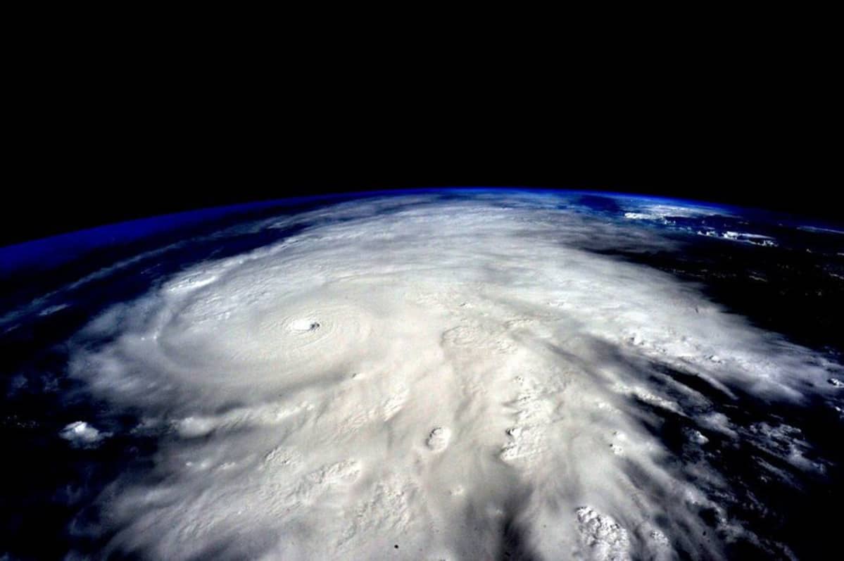 Hurrikaani Patricia iski Meksikon Tyynenmeren rannikolle 23. lokakuuta. Nasan astronautti Scott Kelly ikuisti hurrikaanin kansainväliseltä avaruusasemalta.