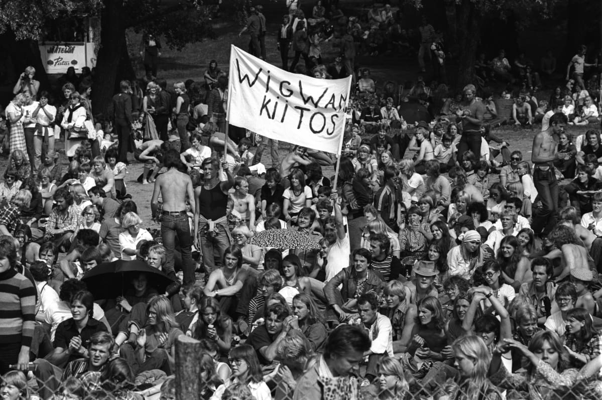 Ruisrockpublik 1977.