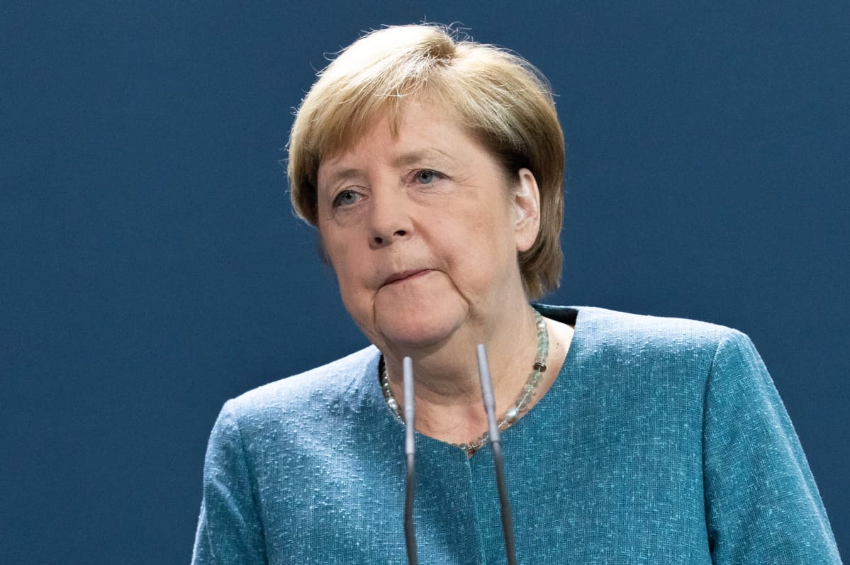 Liittokansleri Angela Merkel antoi Saksan kannanoton Navalnyin myrkytykseen tiistaina kanslerinvirastossa Berliinissä.