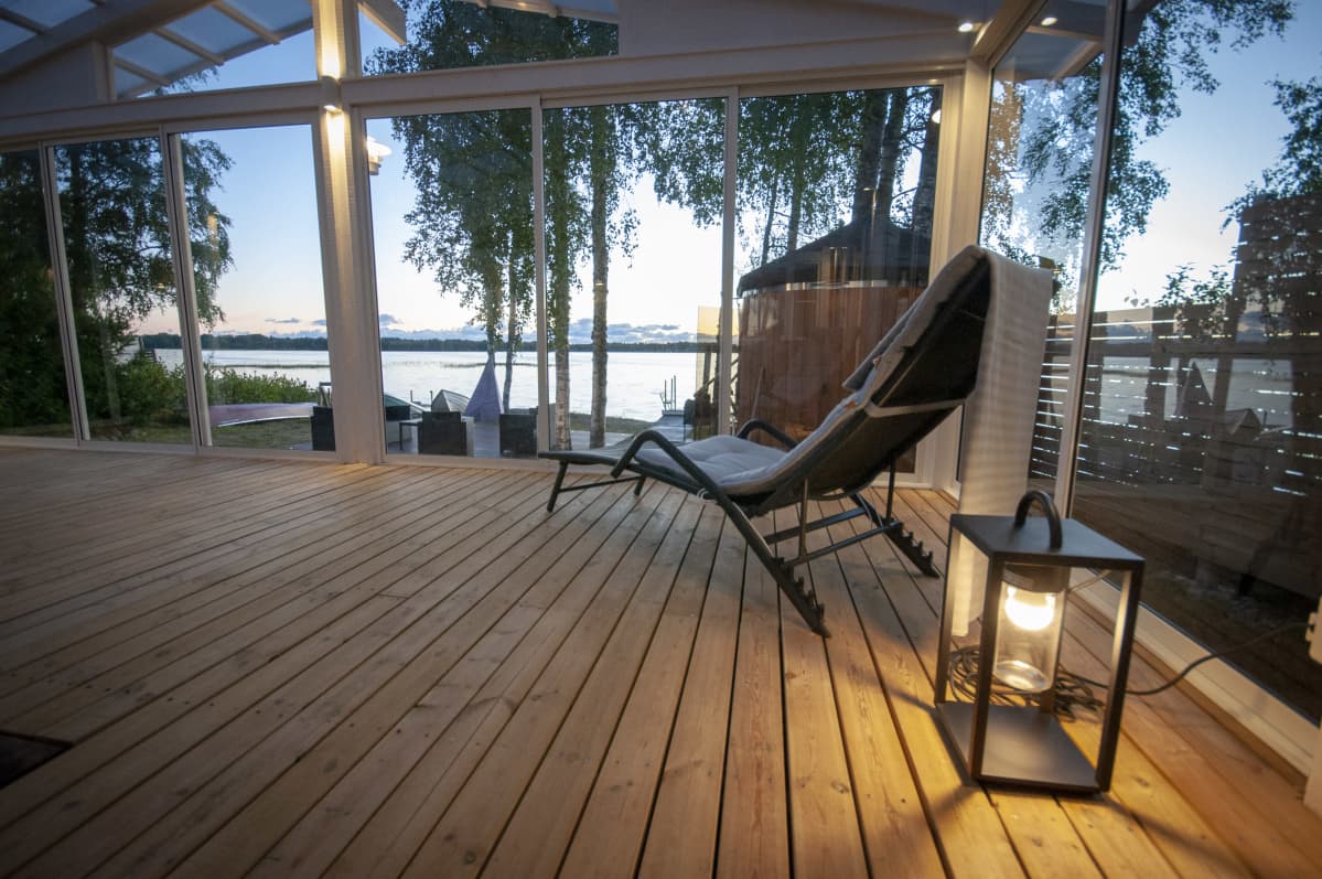 Kesämökki Kauhajoen Nummijärvellä.