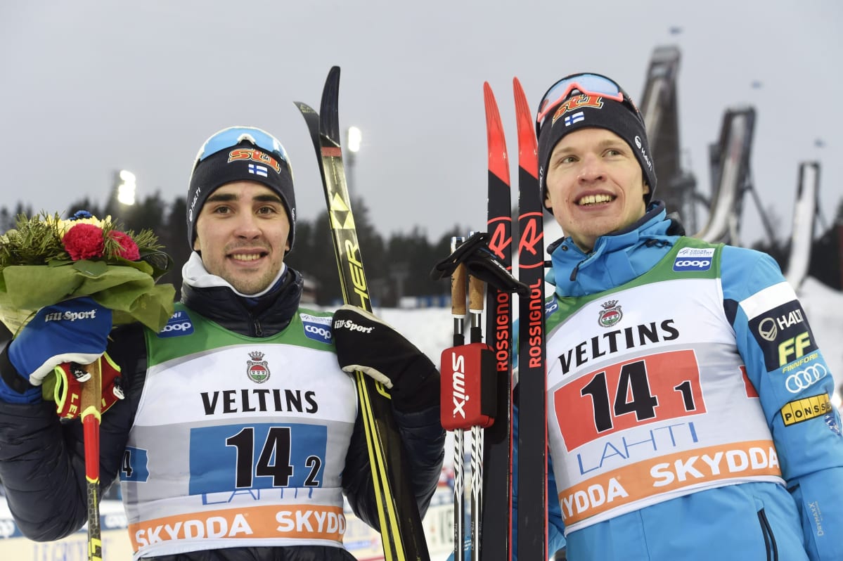 Ristomatti Hakola ja Iivo Niskanen.