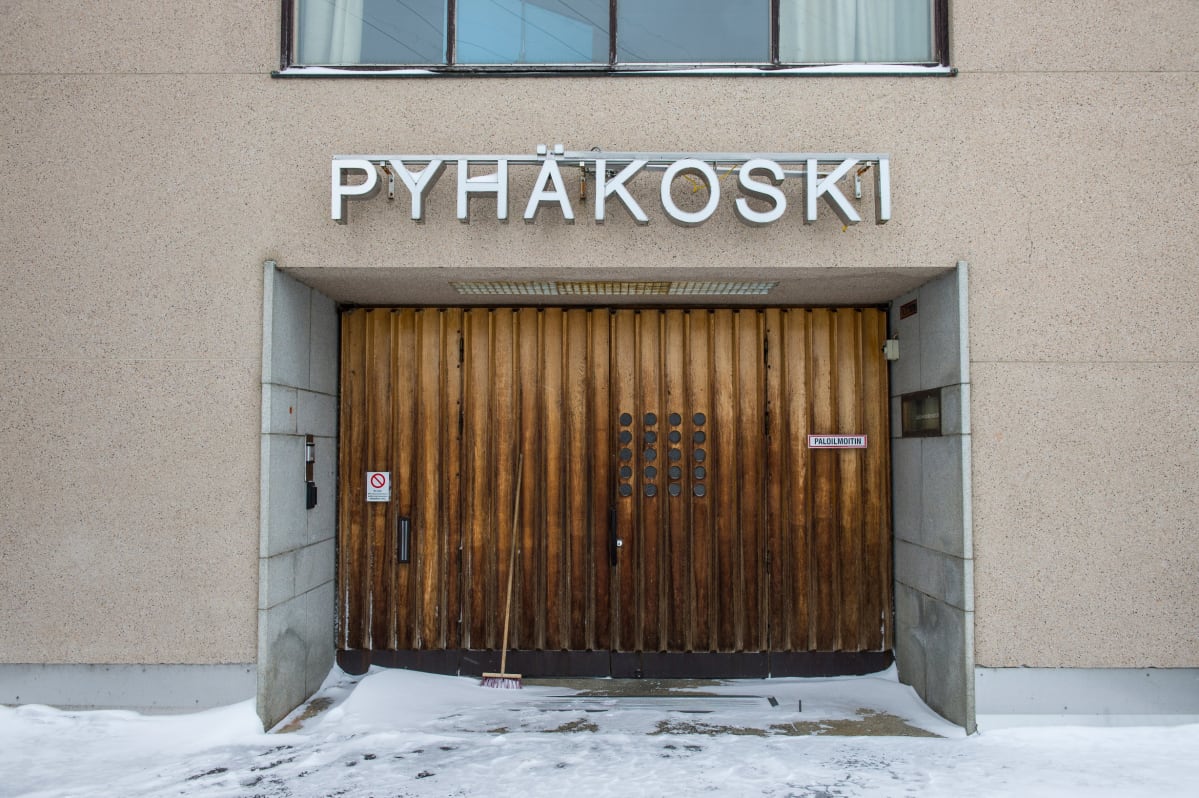 Oulujoen Pyhäkosken voimalaitos Muhoksen Leppiniemessä.