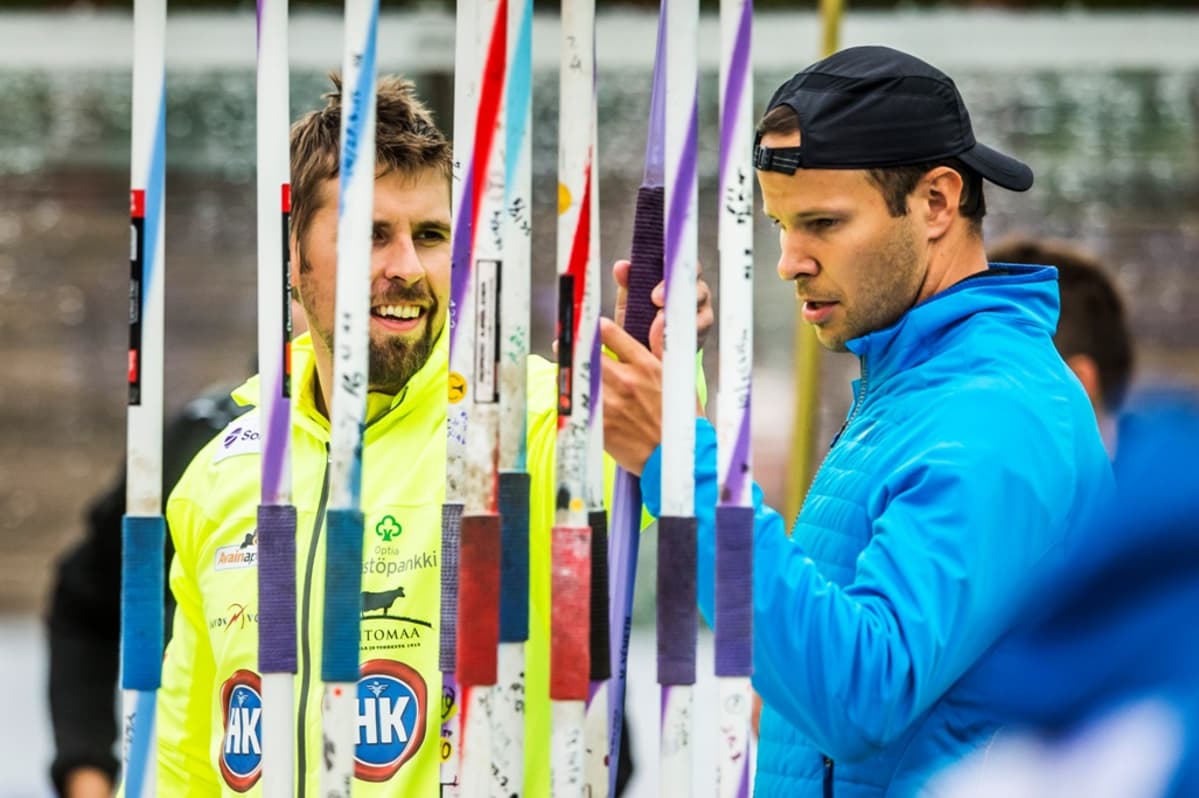 Antti Ruuskanen ja Tero Pitkämäki