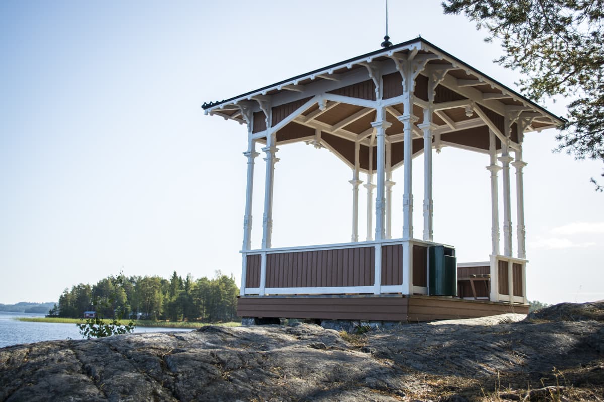 Unholanniemen huvimaja vuonna 2019.