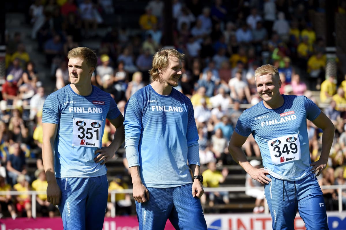 Oliver Helander, Lassi Etelätalo ja Toni Kuusela