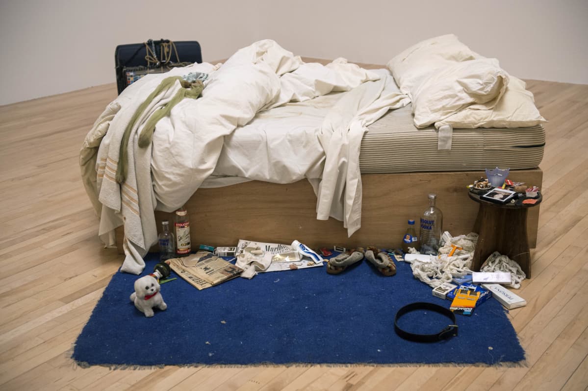 Tracey Emin: My Bed, 1998, Tate Britain -museossa