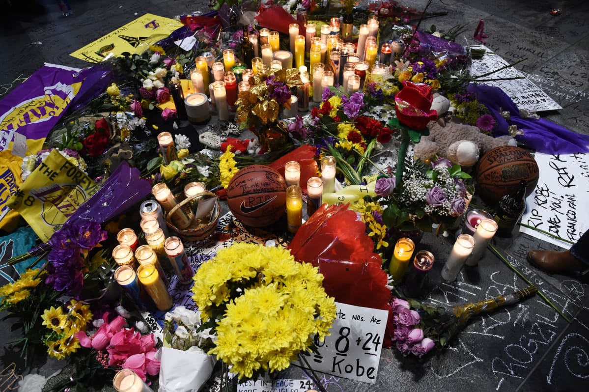 Kobe muistaminen Los Angeles