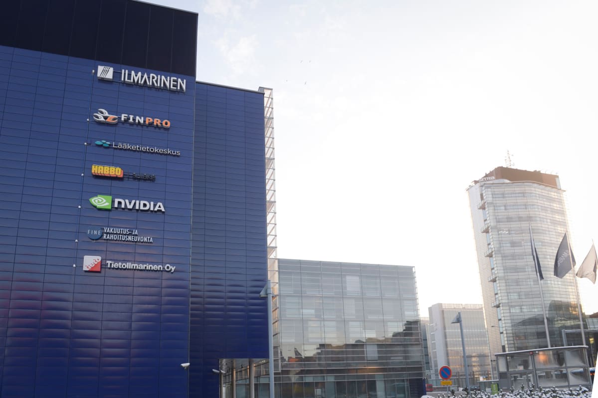 Ilmarisen pääkonttori Helsingin Ruoholahdessa