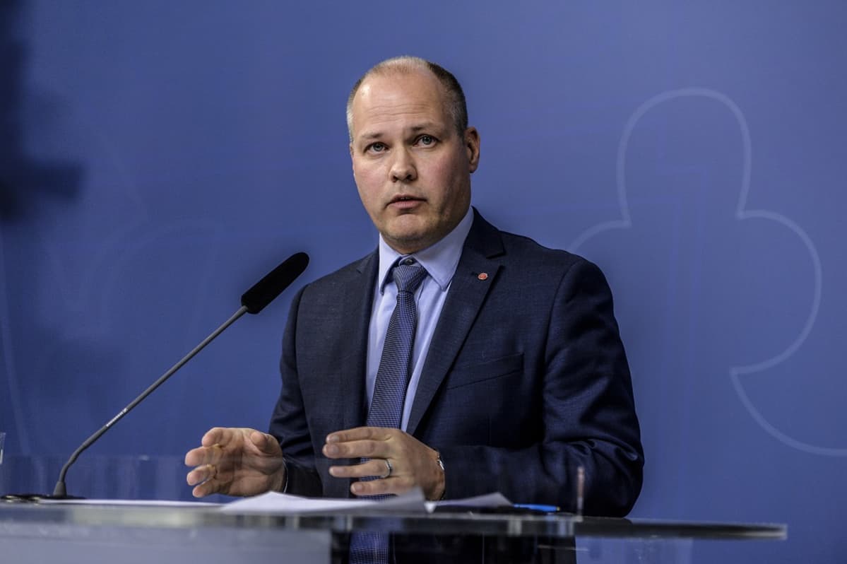 Maahanmuuttoministeri Morgan Johansson