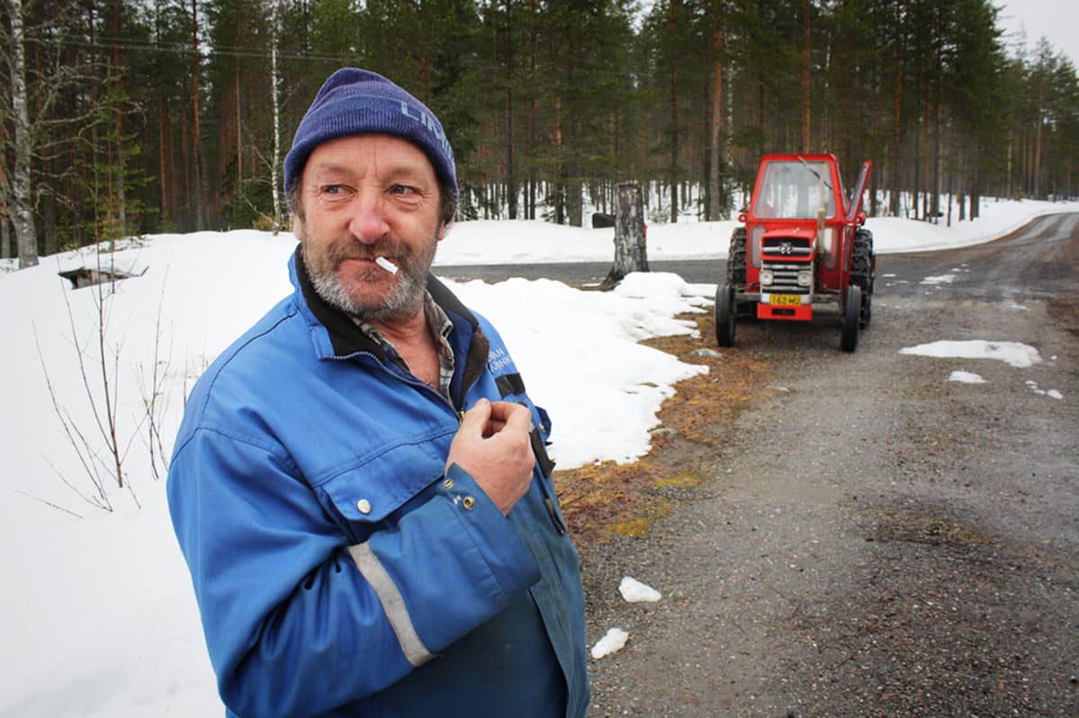 Pertti Partanen Lieksan Kontiovaarasta.