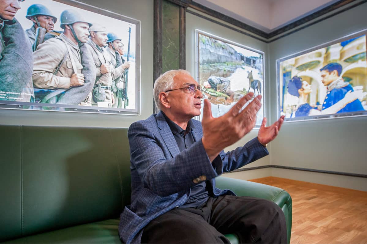 Mosfilmin johtaja Karen Šahnazarov.