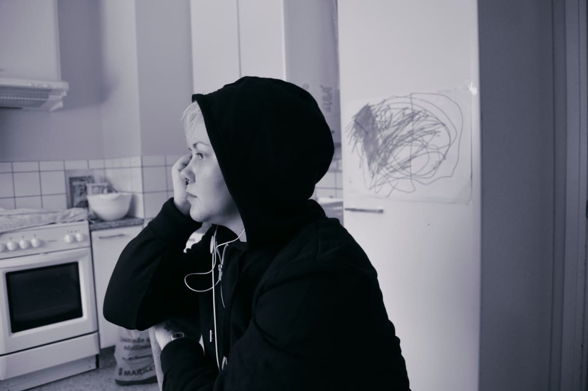 Arjen kuvat -projektiin osallistunut Susanna Juvakka on kuvannut paljon itseään.