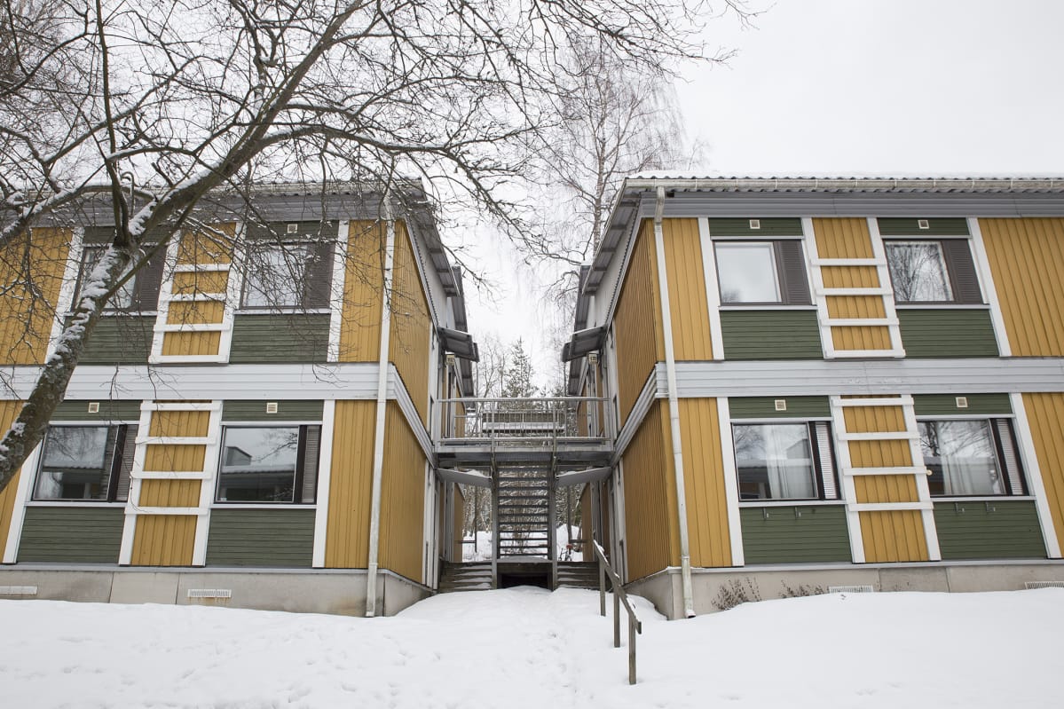 Hoasin purettavia opiskelija-asuntoja Kulorastaantiellä Vantaalla.