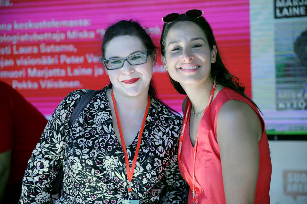 Maria Pettersson ja Yagmur Özberkan