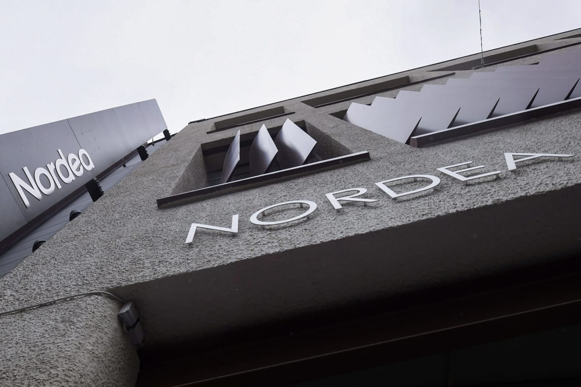 Pankkikonserni Nordean pääkonttori Aleksis Kiven kadulla Helsingissä.