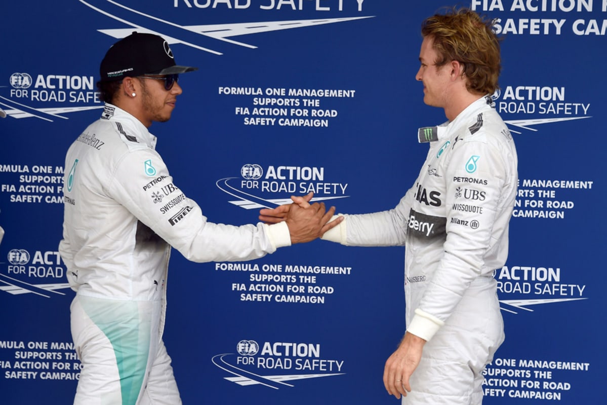 Lewis Hamilton ja Nico Rosberg ovat olleet tällä kaudella ylivoimaisia kuljettajia.