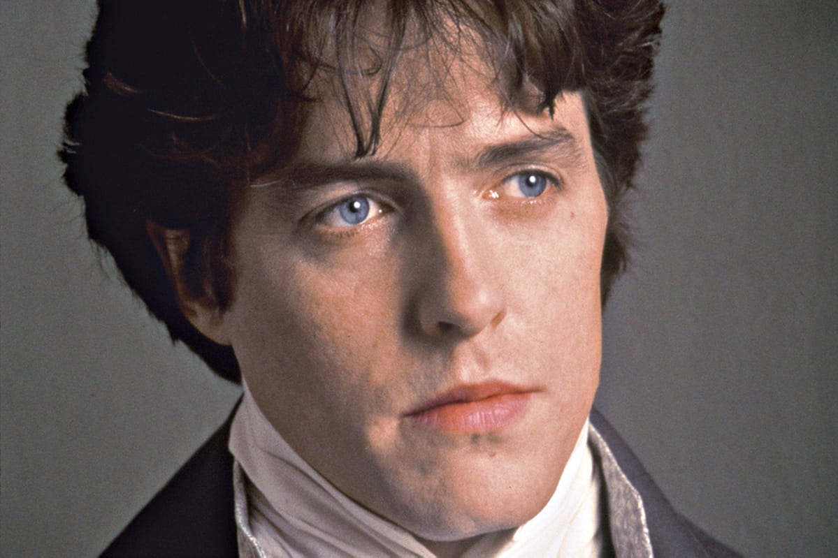 Hugh Grant roolissa Edward Ferrar elokuvassa Järki ja tunteet.
