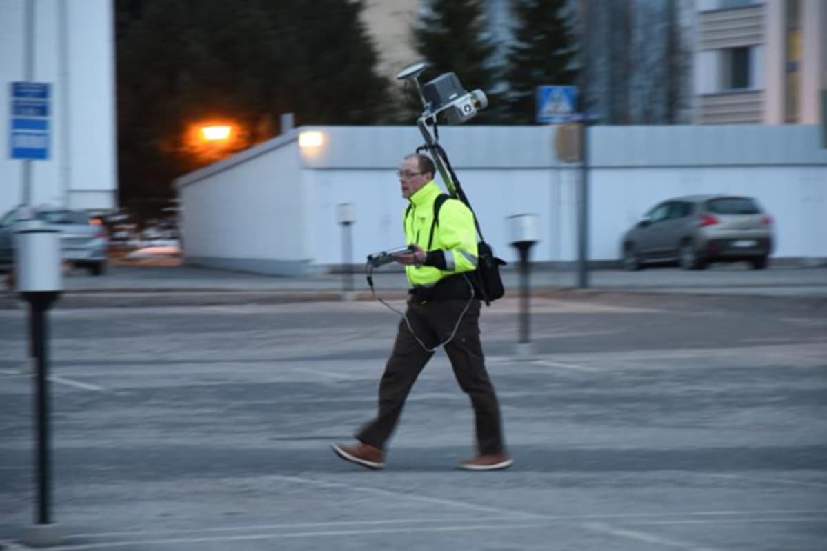 Laserkeilauslaitteet ovat pienentyneet, ja halventuneet.