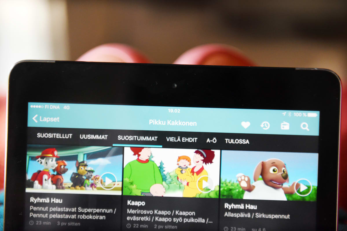 Pikku kakkosen ohjelmia Yle Areenan sivustolla.