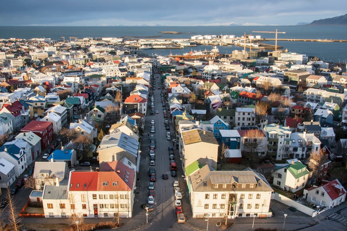 Reykjavíkin kaupunkikuvaa