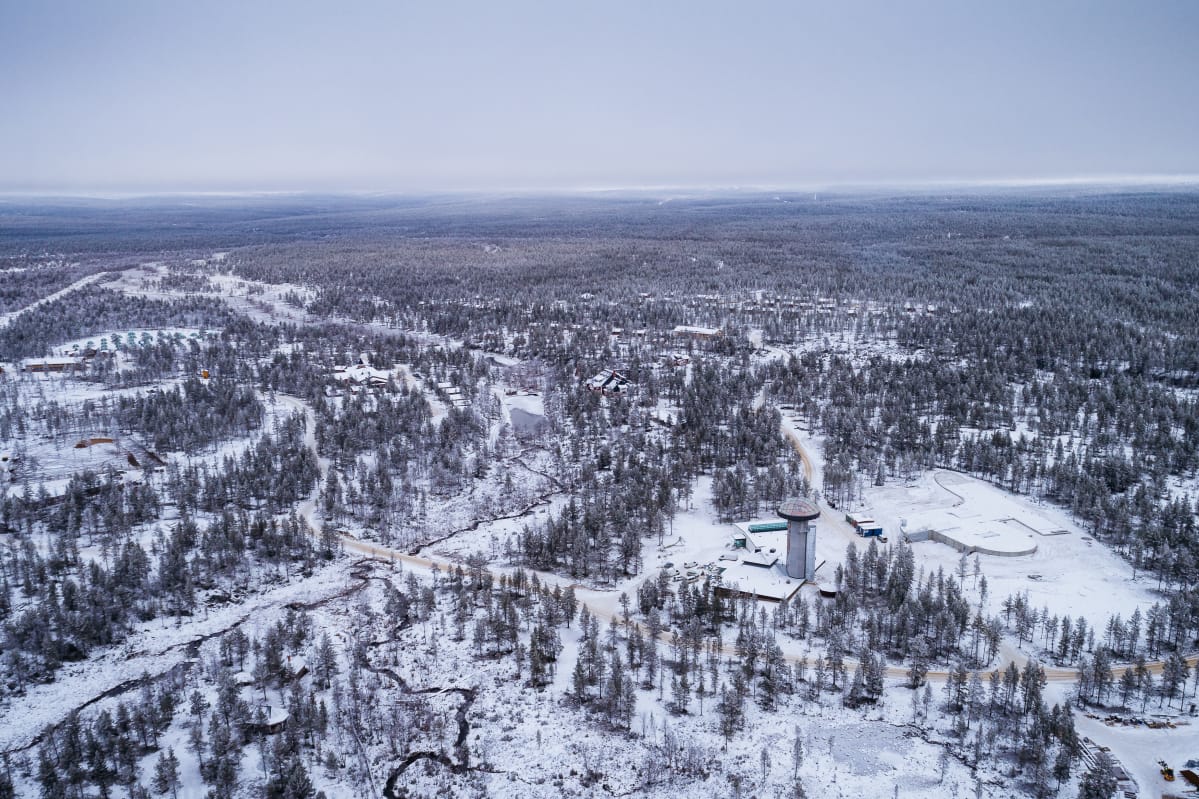 Kakslauttasen Kultaojan alue, Saariselkä.