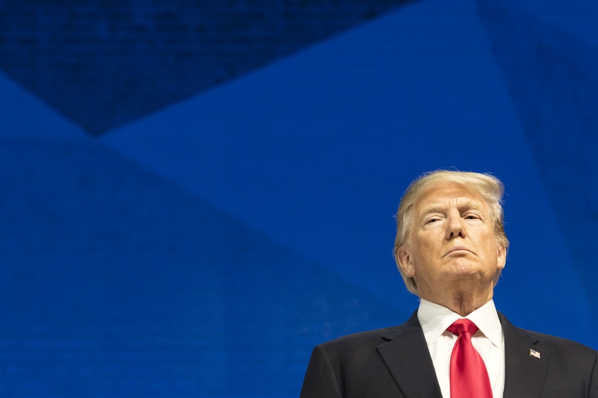 Presidentti Donald Trump.