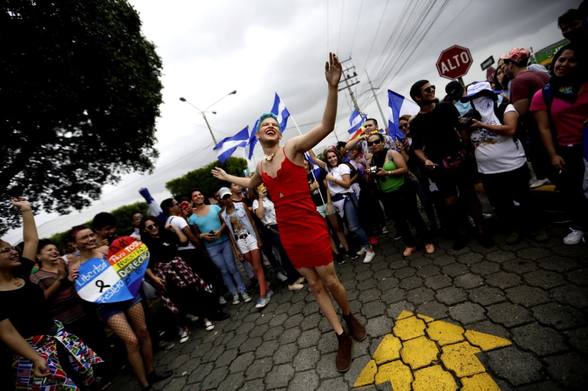 Pride-kulkue Nicaraguassa