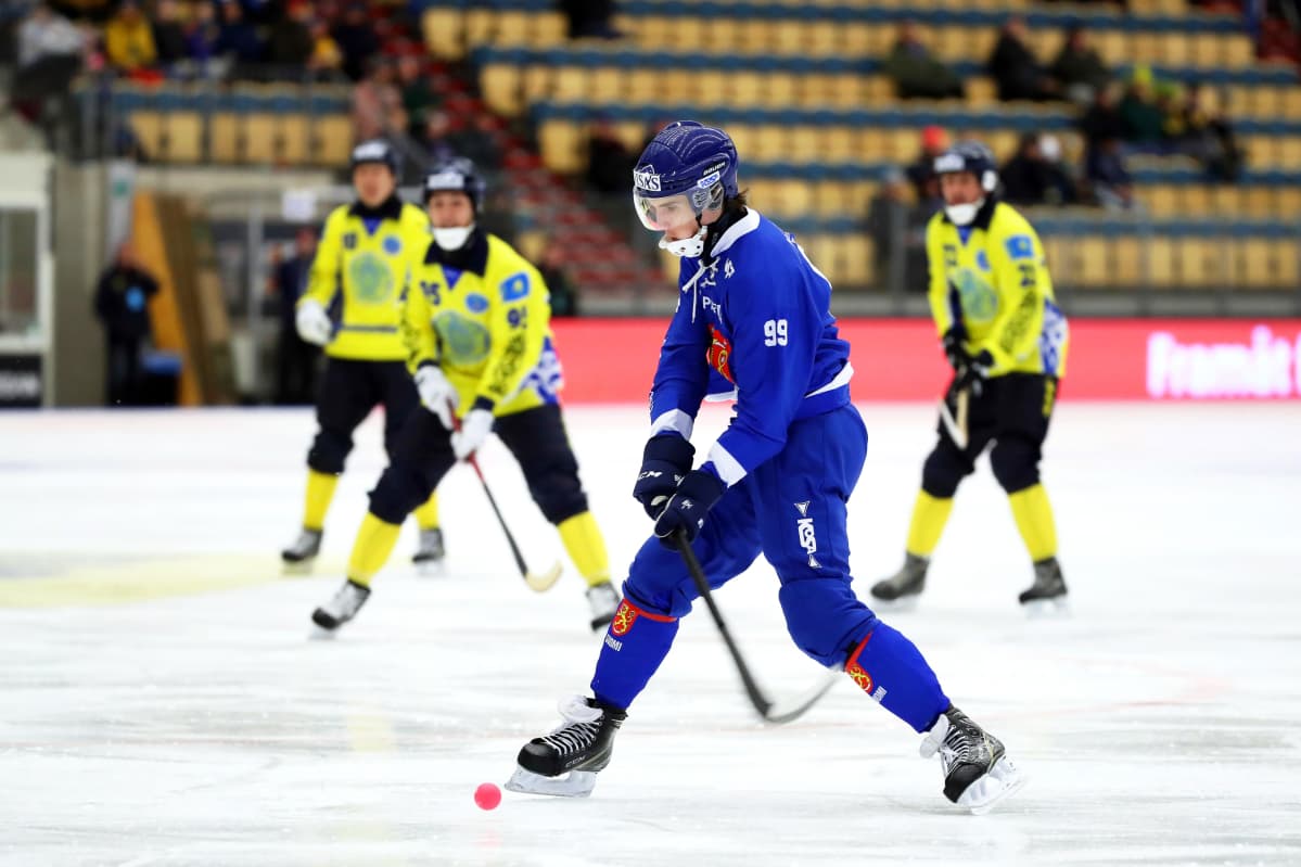 Tuomas Määttä pronssiottelussa 2019.