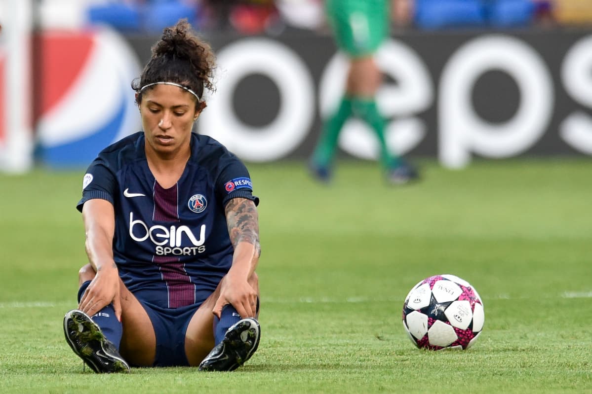 Cristiane PSG:n paidassa 2017.
