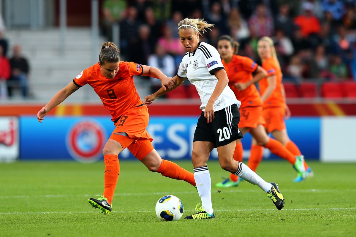 Sherida Spitse Lena Gössling Euro 2013
