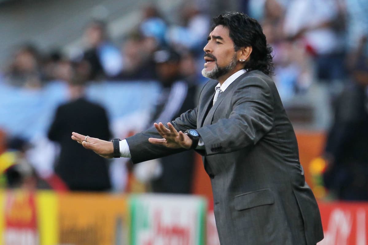 Diego Maradona MM 2010