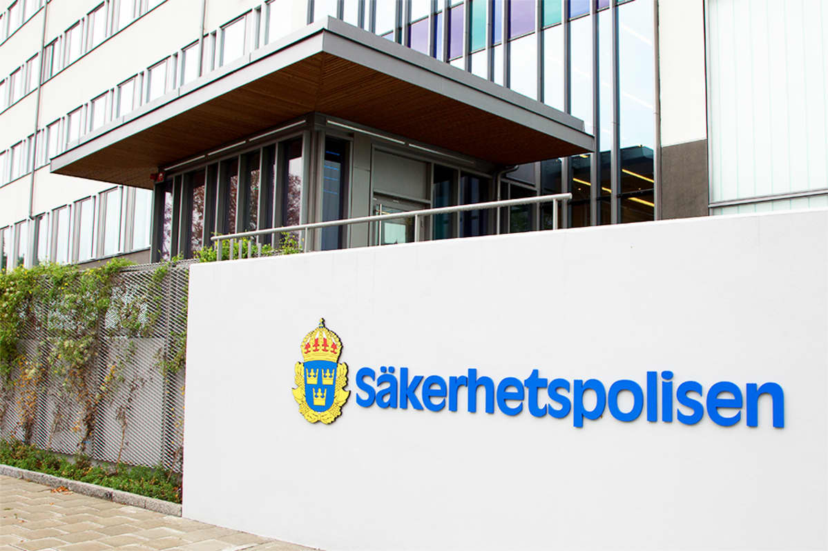Ruotsin turvallisuuspoliisin toimipiste Solnassa.
