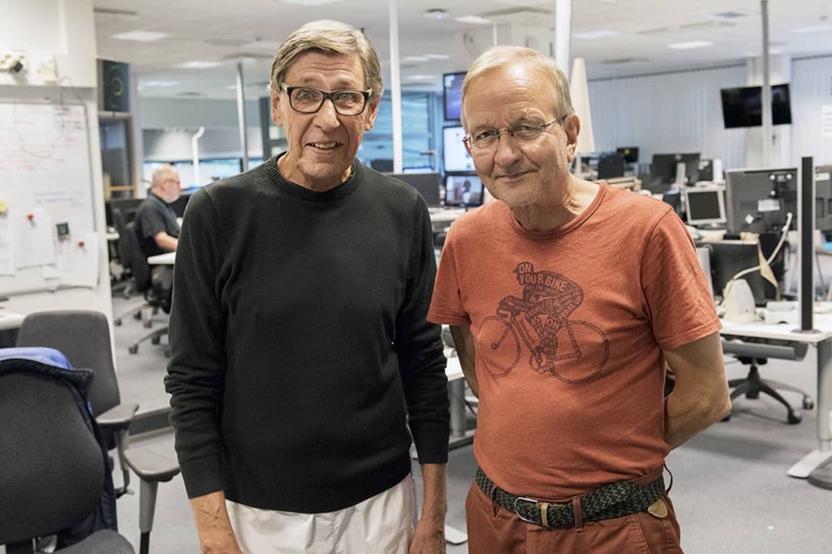 Aimo Nikulainen ja Heikki Palteisto.