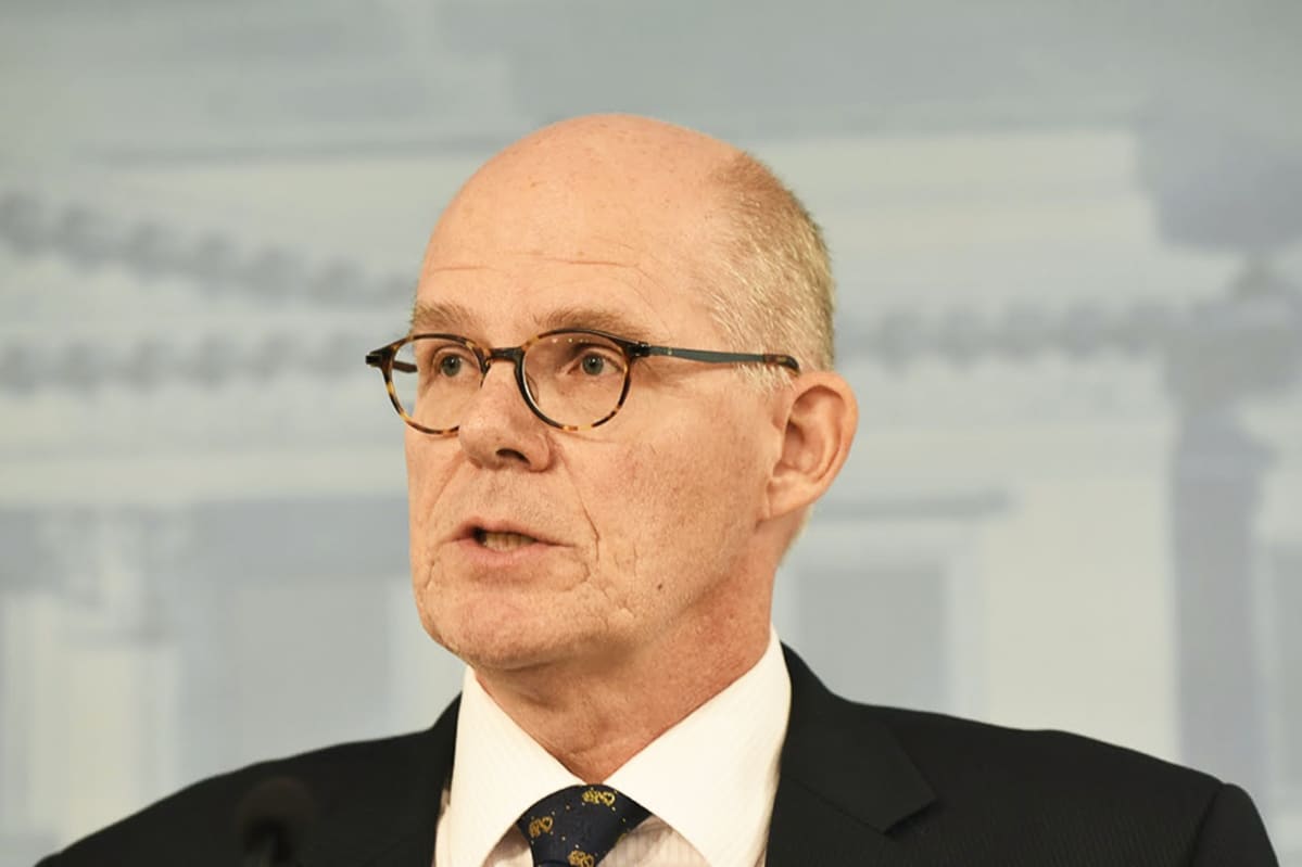 Puolustusministeriön kansliapäällikkö Jukka Juusti.